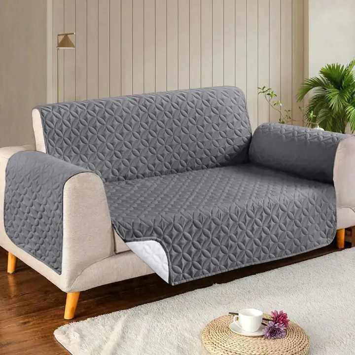 Ultra Sonic Quilted Sofa Covers for 3 seater , 5 seater, 6 seater, 7 ...