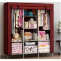 3 Layer Storage Wardrobe Model 88130 Shelf Rack Fancy And Foldable hanging. 