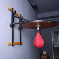 Professional Sandbags Punch Bag Speedbag Training Speed Ball Fitness Boxing Speed Bag Accessory,Black. 
