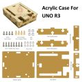 Arduino UNO R3 Transparent Acrylic Case Shell Enclosure Gloss Box In Pakistan. 