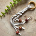 Banana Holder Space-saving Fruit Banana Hanger DIY Cotton Rope Crafts. 