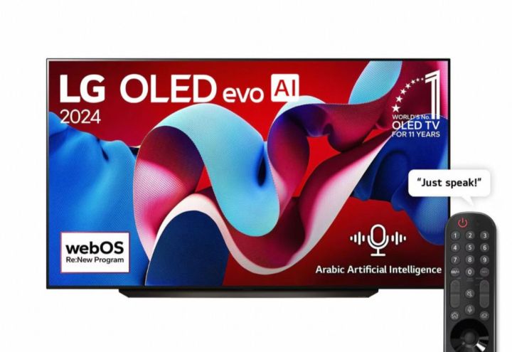 LG OLED evo AI C4 4K Smart TV 83" Inch AI Magic remote Dolby Vision webOS24 -(2024) | LED TV | LG TV