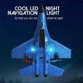 Rc Flying Plane, Model HW-33 Fighter Jet, Material EPP Foam, Colour Red, Blue and Yellow, For Kids. 