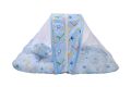 Newborn Baby Bed Set Gadda with Mosquito Net – Multicolor. 