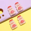 Kawaii Jewelry Anime Food Play Cartoon Soda Cute Blueberry Juice Resin Drink Bottle Diy Handmade Accessories Nail Art Toys Gifts. 