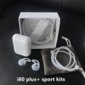 I80 Plus Ar 2 Near 1:1 Wireless Bluetooth Headsets Tws I80 Plus Pk W1 Chip I20 I30 I60 I100. Iphone Android Tws I80. 