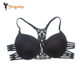 FairyShop Front Open Padded Bra Back Flower Design for Girls and Women - 7BF. 