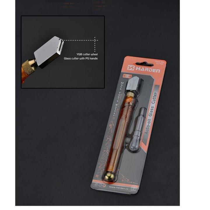 Auto-Oil Glass Cutter With Plastic Handle