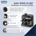 Delonghi Combi Espresso Coffee Machine BCO-320. 