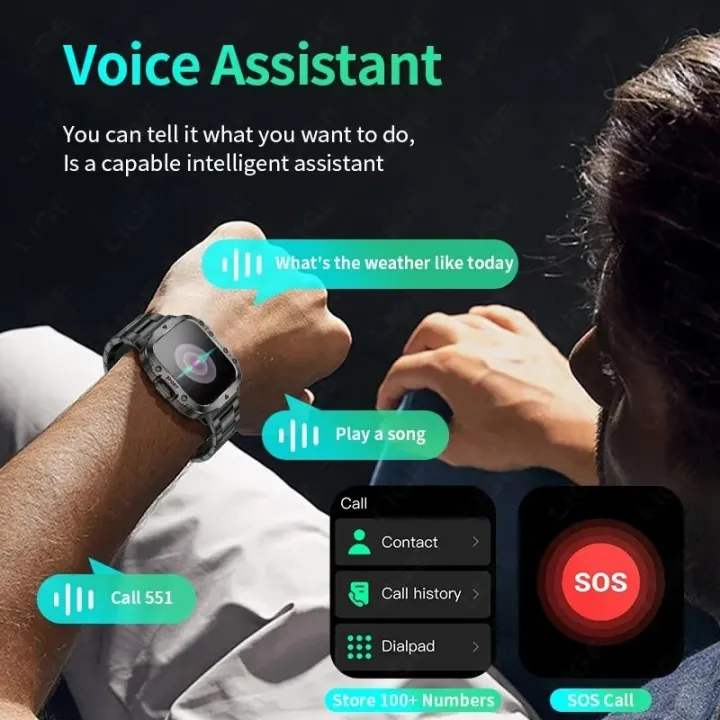 New%20Smart%20Watch%201.96%20Inch%20Screen%20-%207%20Days%20Battery%20Time%20-%20Bluetooth%20Call%20Voice%20Assistant%20Watch%20Sports%20Fitness%20Waterproof%20Smartwatch%20-%20Image%205