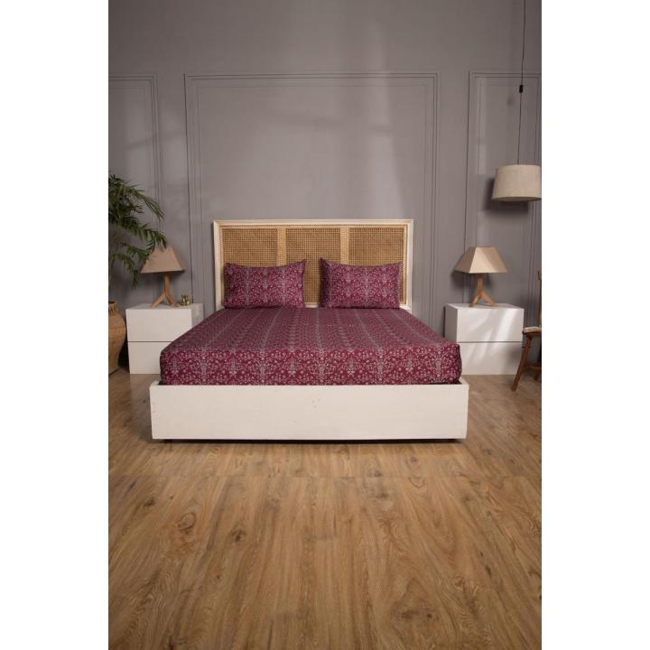 Sapphire Queen Swirls - Bed Sheet