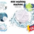 MiniWashing Machine,Portable Ultrasonic USB Turbo Washing Machine,Mini Washer for Travelling,Camping,Business Trip.Mini Washing Machine for Cleaning Sock,Underwear,Small Rags,Towel. 