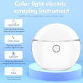 EMS Gua sha Scraper with Red/Blue/Purple Light Therapy Skincare 42℃ Hot Compress Microcurrent Machine for Face Lifting. 