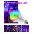 Popular Stage/Room Light Party Lamp Disco Universal Colorful Auto Rotating RGB LED Bulb Christmas Disco Light. 