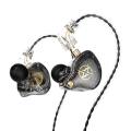 X2 Pro Sport Running 3.5mm Detachable Wired in-ear Headphones Double Dynamic HiFi Earphone. 