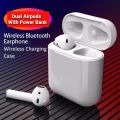 M10 & M19 & Airpods Pro & Air31 TWS Airpods_ with Super Sound & High Quality Touch Sensors True Stereo Headphones with Built in Mic 10m Transmission Bluetooth Wireless Earbuds , Charging Case Sport Headset for all Bluetooth Smart devices.. 