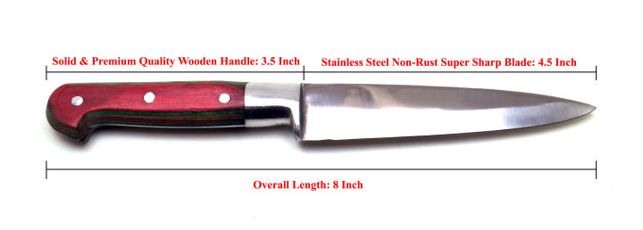 Kitchen%20Knife%20Set%20of%202%20Utility%20Paring%20Fruit%20Vegetable%20Cutting%20Multi%20Purpose%20Knife%20Stainless%20Steel%20Multi%20Layered%20Wooden%20Handle%20-%20Image%204