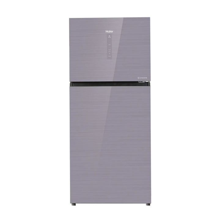 Haier  IOT Refrigerator 19 Cu Ft/Twin Inverter /HRF-538 TIFGU1(Fresher & HCS Technology+Digital Control Panel+Turbo Fan+4 Temperature Sensors+ABT Technology+Inverter Compressor+Glass Door) Color Refrigerator/10 Years Warranty
