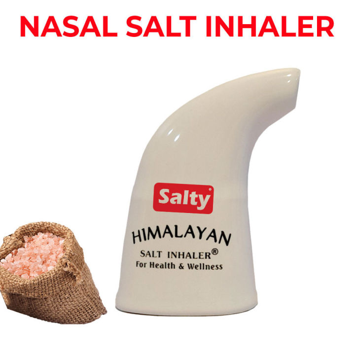 Himalayan Salt Inhaler for Asthma and Allergy Relief and Other Respiratory Conditions – Handheld and Portable Himalayan Salt Inhalers By SALTY PAKISTAN