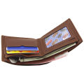 Short Men Wallets High Quality Slim Card Holder Coin Pocket Name Customized Male Wallet Brand Photo Holder New Small Men Purses. 
