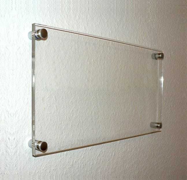 Acrylic Dry Erase Board | Non-Magnetic Dry Erase Board | Hanging Frameless White Board | Acrylic for Office, School and Home Walls | for Kids & Adults I Acrylic Dry Erase White Board for Wall