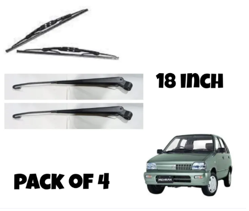 SUZUKI MEHRAN WIPER ROD KIT 4 PCS SET | Daraz.pk