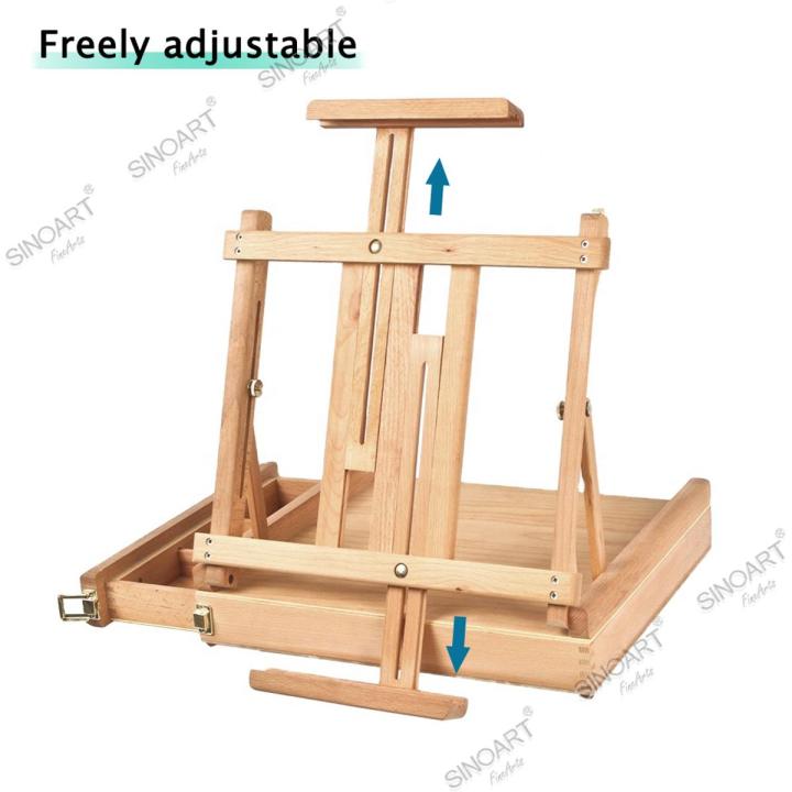 SINOART%20LOW%20NOQ%20Art%20Easel%20box%20In%20stock%20table%20top%20easels%20for%20display%20beech%20wood%20-%20Image%202