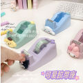 Hello Kitty Sanrio Kuromi Cinnamoroll Anime Kawaii Mini Tape Cutter Cute Cartoon Students Handmade Tools Non-slip Tape Dispenser Absurd Zon. 