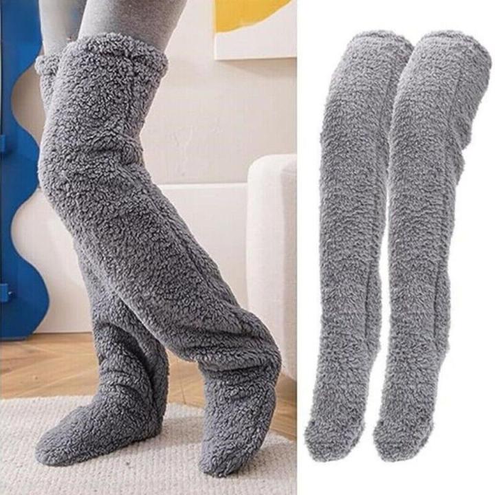 Warm Socks Thick Socks Fluffy Socks Sock Slippers Plush Socks Cozy Socks Slipper Socks