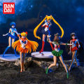 Sailor Moon Anime Figure Mizuno Ami Tsukino Usagi Hino Rei Aino Minako Action Anime Figure Model Kawaii Doll Desktop Ornaments. 