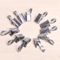 10Pcs Shower Curtain Clips Bathroom Drape Hook Hanger Clamps Accessories. 