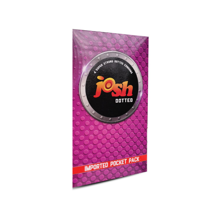 Josh Dotted Condom 3 Pieces Imported