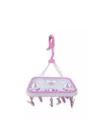 Baby Cloth Hanger With 20 Hangers - Pink & White. 