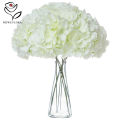 8pcs White Hydrangea Artificial Flowers Bridal Bouquet Wedding Party Decoration Flowers Hydrangeas Home Vese Garden Decor. 