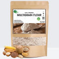 Multi Grain Flour | Sugar Free Atta | Multigrain ata For Wieght Loss with 8 ingredients | Wheat+Joo+Moong+Alsi+Makai+Bajra+Kalay Channay+Rai - 500 Gram. 
