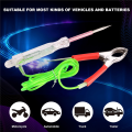 Automotive LED Circuit Tester 6-24V Test Light with Dual Probes 47 Inch Antifreeze Wire Alligator Clip for Testing. 