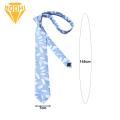 Men Printed Tie Retro Silky Smooth Men's Business Tie for Work Formal Occasions Lightweight Anti-wrinkle Necktie for Party Wedding Men Adjustable Tie. 