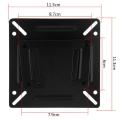 Mount PLUS Monitor TV Wall Mount for 19" 20" 22" 23" 24" 26" 27" Flat TV | VESA 75/100 | Quick Release Function | RV TV Mount | 66lbs (13" to 27" Fixed Mount). 