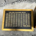 Al Noor Traders Brand 230,000 Luxury Umrah Saving Box – Elegant Acrylic & Wooden Golden Money Box | Umrah Gift | Islamic Travel Fund Box | Umrah Box I Umrah Money Saving Box I Umrah Money Box I Umrah Saving Box I Umrah | Gift box. 