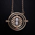 Harry Potter Hermione Granger Turner Pendant Necklace Hourglass Collar Jewelry. 