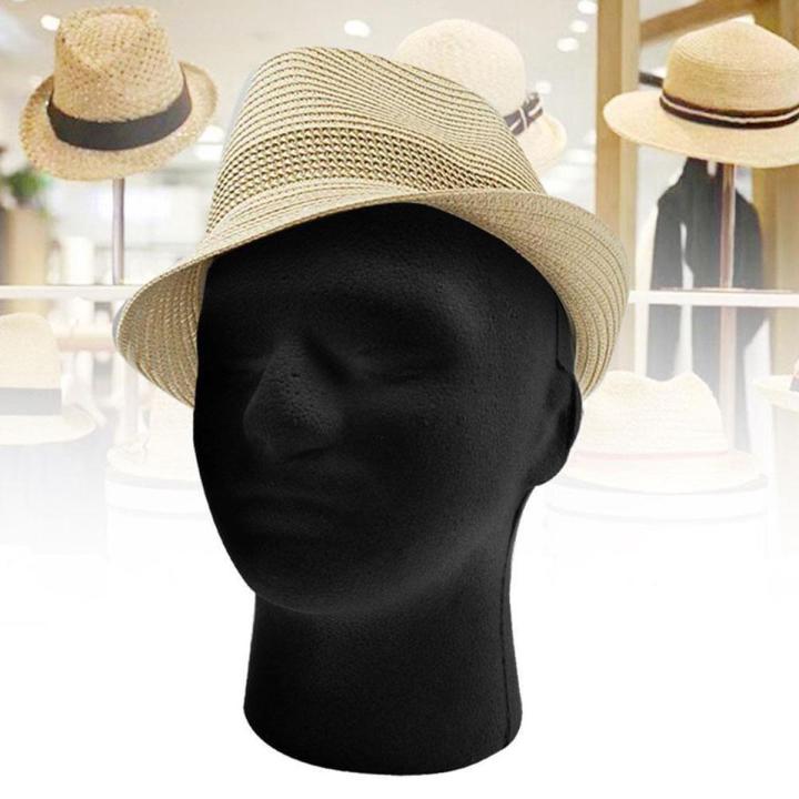 Mannequin Head For Wigs Styrofoam Head Male Head Model Display Stand Foam Head Styrofoam Head Foam Heads For Wigs