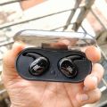 Wireless Ear Buds TWS4 In-Ear Headset Ear Pods Bluetooth Earphones - Black. 