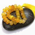 Yellow Color Aqeeq Stone Tasbeeh 33 Beads  (Size 8MM 10MM 12MM 14MM) - Fancy Men and women Choice Color Tasbih (Agates) muslim Agate zikr prayer Tasbeeh - handmade Rosary 12mm tasbi counter Stress Relaxation. 