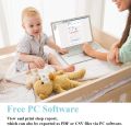 Wellue BabyO2 Baby Wearable Blood Oxygen Saturation Monitor, with Alarm in APP, Track O2 Level & Heart Rate Foot-Wear Monitor Bluetooth (for 0-3 Years Old). 