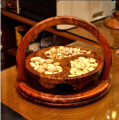Iftar Fruit Basket | Wooden Foldable Fruit Basket for Kitchen & Dining Table Decoration | Multipurpose Wooden Foldable Fruit Basket | Elegant Wooden Fruit Basket - Foldable & Perfect for Iftar | Daraz.pk Exclusive. 