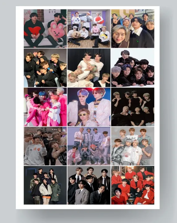 BTS%20all%20member%20sticker%20sheet%20uncut%20bangtan%20boys%20kpop%20Stickers%20-%20Image%203
