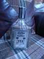 Billiard Bottle Eastern Design of ﻿ YAZD  Glass Milk, Water , Juice Bottle Beautiful Design  Made in  Iran  Ziba. 