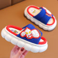 Authentic Ultraman Spring and Autumn Children's Linen Slippers Boys Indoor Non-Slip Platform Big Middle Children Baby Sandals. 