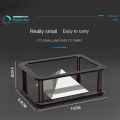 Universal Plastic 3D Holographic Display Stand Toys Creative Holographic Projector Pyramid Hologram Projector Gifts. 