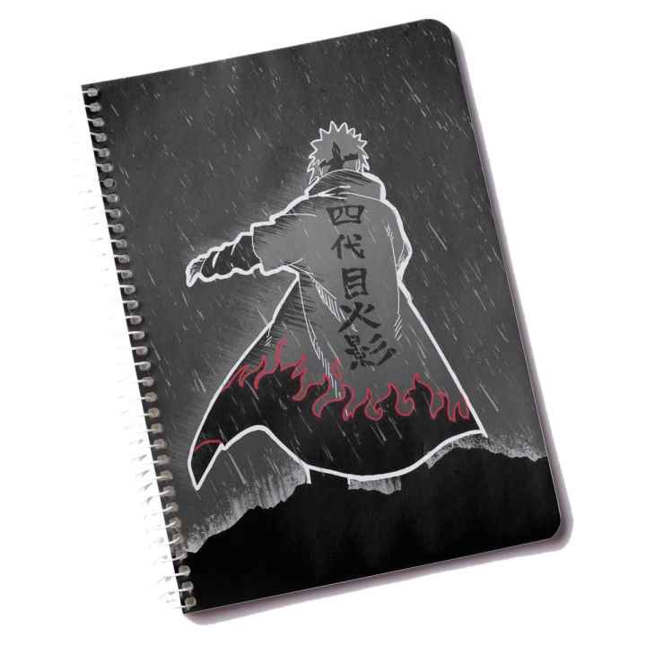 Naruto Notebook Fourth Hokage Anime Printed A5 Notepad